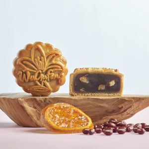 BAKED - Citrus Red Bean Legacy — Red Bean Paste with Orange Peel 80g <br>烘皮 - 橙皮红豆传承 (红豆橙皮) 80克 <br>8pcs in Gift Box @ $60.00/box